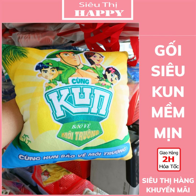 Gối siêu Kun đa năng - quà tặng mới sữa Kun