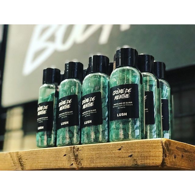 Viên súc miệng LUSH - Creme De Menthe mouthwash tabs