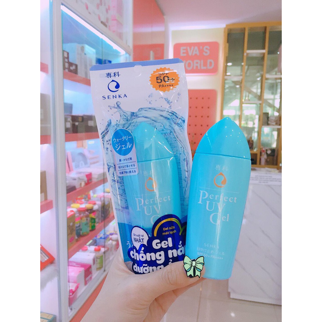 Chống Nắng Dưỡng Ẩm Senka Perfect UV Gel SPF 50+ 80ml