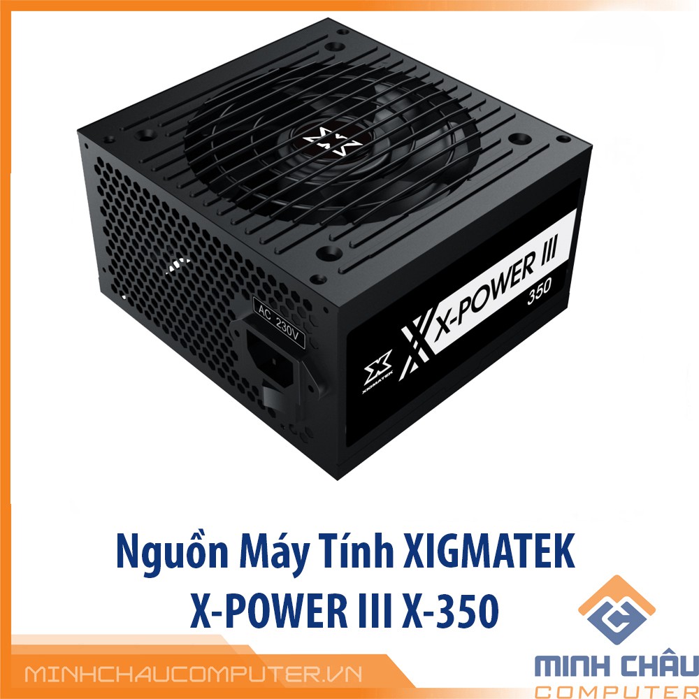 Nguồn Máy Tính Công Suất Thực XIGMATEK X-POWER III X-350 Chính Hãng