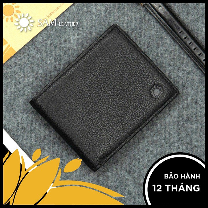 [ SAM Leather ] Ví Nam Da Bò SAM006 - Ví Da NamDa Bò Cao Cấp Thật Bảo Hành 12 Tháng Chính Hãng