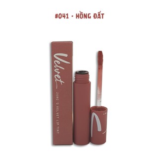 SON LÌ DẠNG KEM ZERO VELVET LIP TINT - SỐ 041 HỒNG ĐẤT