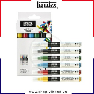 Bút vẽ sơn acrylic cao cấp Liquitex Professional Paint Marker - Ngòi 2mm
