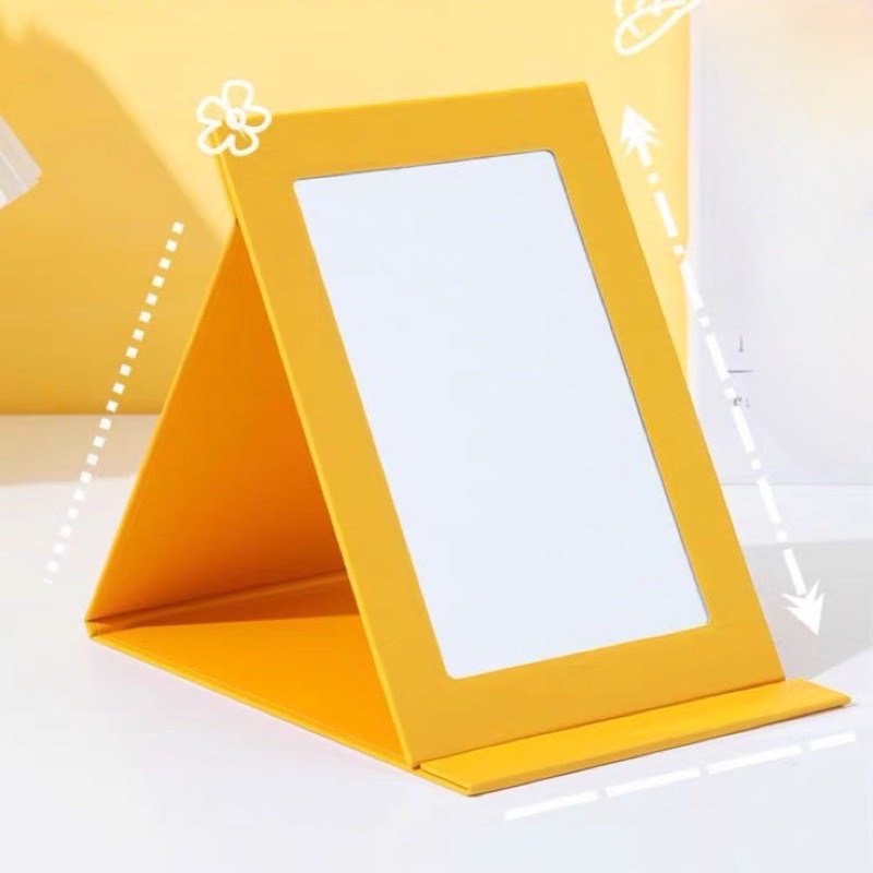 Gương Gập Để Bàn Trang Điểm Hình Vịt Vàng Xinh Xắn