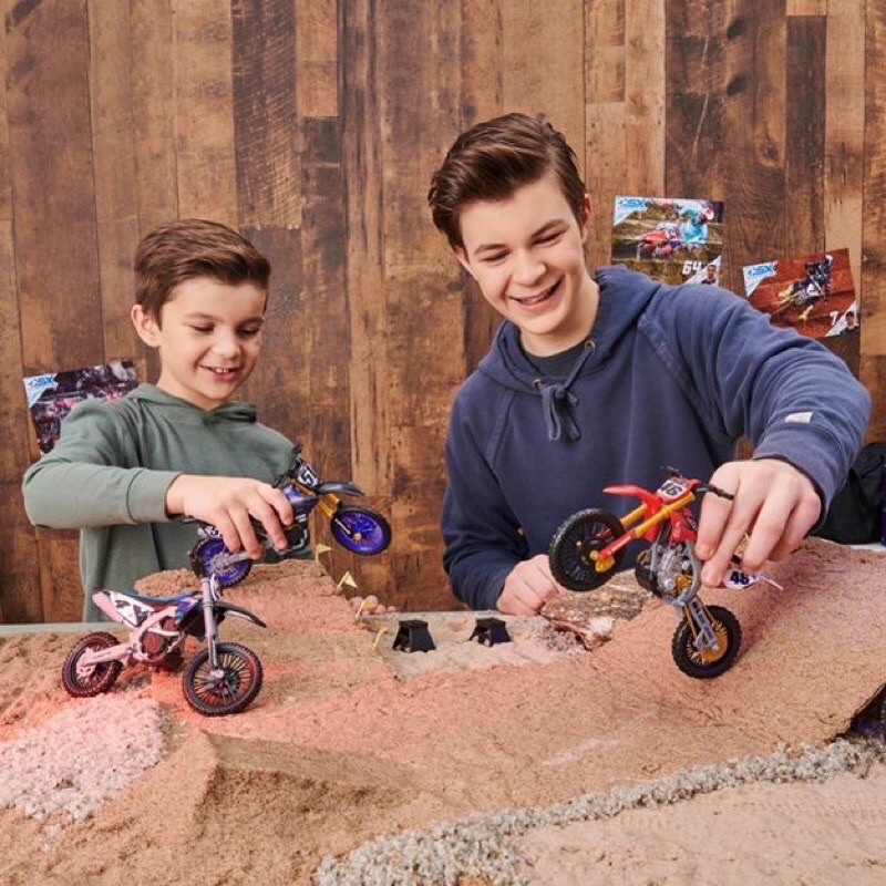 Đồ chơi xe mô hình mô tô Super Cross tỉ lệ 1:10 kích thước lớn 23x15cm hàng xuất khẩu