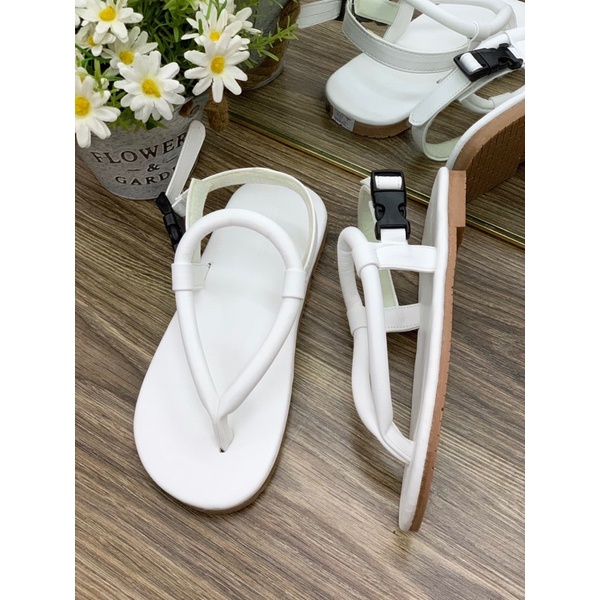 Sandal quai kẹp MAILIAA dây tròn da mềm