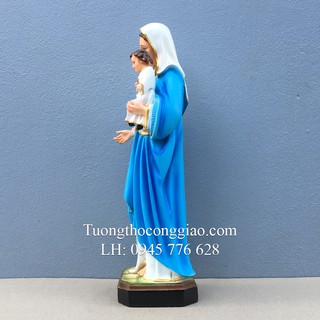 Tượng Đức Mẹ Mân Côi 50cm composite