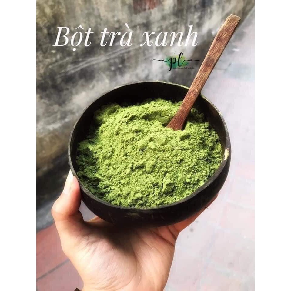 Bột Trà Xanh Catchy𝗛𝗔̀𝗡𝗚 𝗟𝗢𝗔̣𝗜 𝟭Nguyên Chất Organic, Massage, tẩy da chết,tắm trắng, phù hợp cho mọi loại da.