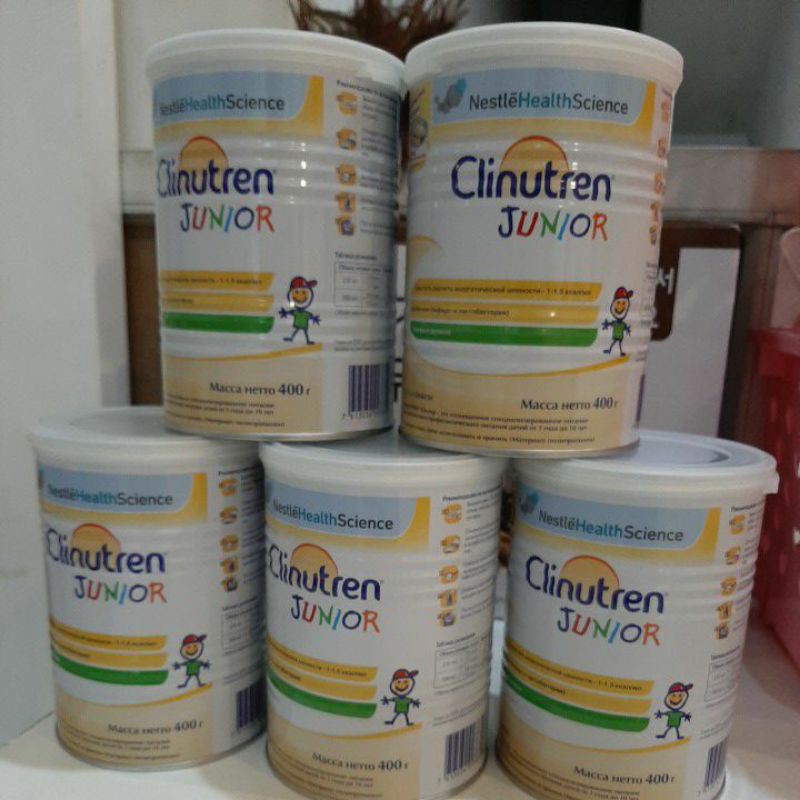 Sữa béo Clinutren Junior 400 g Nga