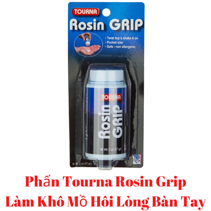 Phấn Tourna Rosin Grip #ROZ_3 Làm Giảm Mồ Hôi Lòng Bàn Tay Khi Chơi Tennis, Cầu Lông, Golf