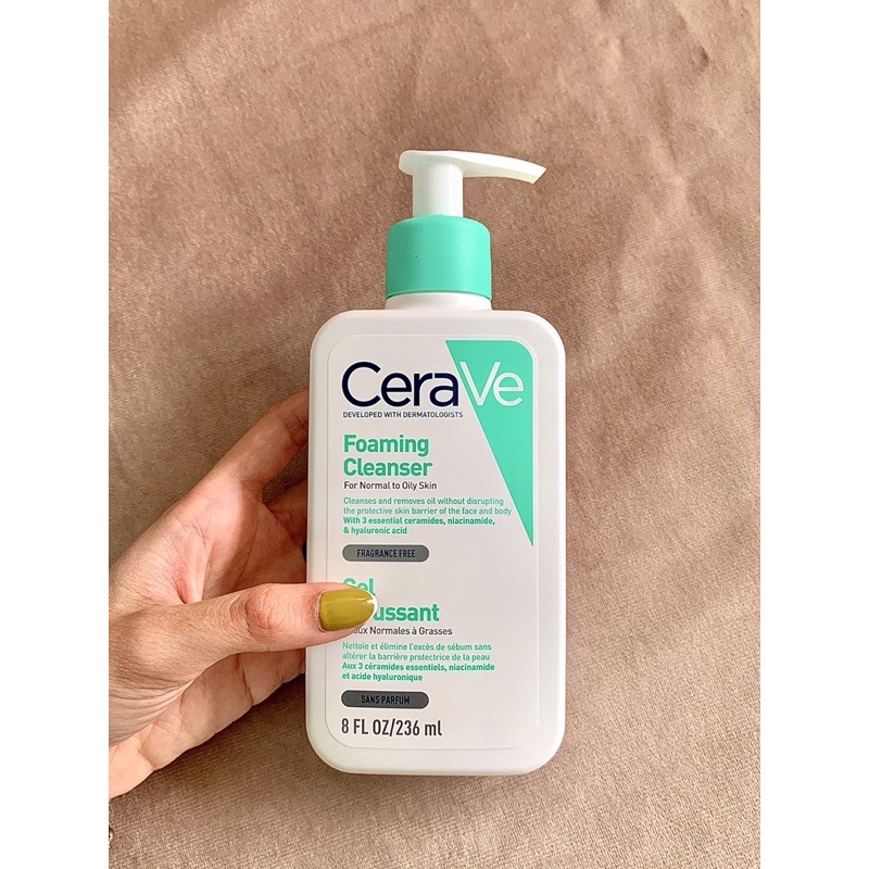 Sữa rửa mặt Cerave dịu nhẹ 236ml ঔ🅷 | BigBuy360 - bigbuy360.vn