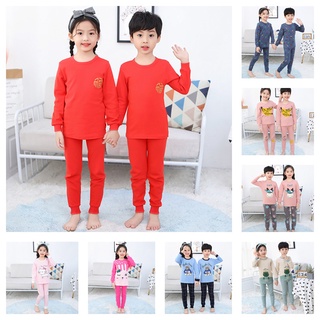 Bộ đồ ngủ in hình hoạt hình đáng yêu cho bé