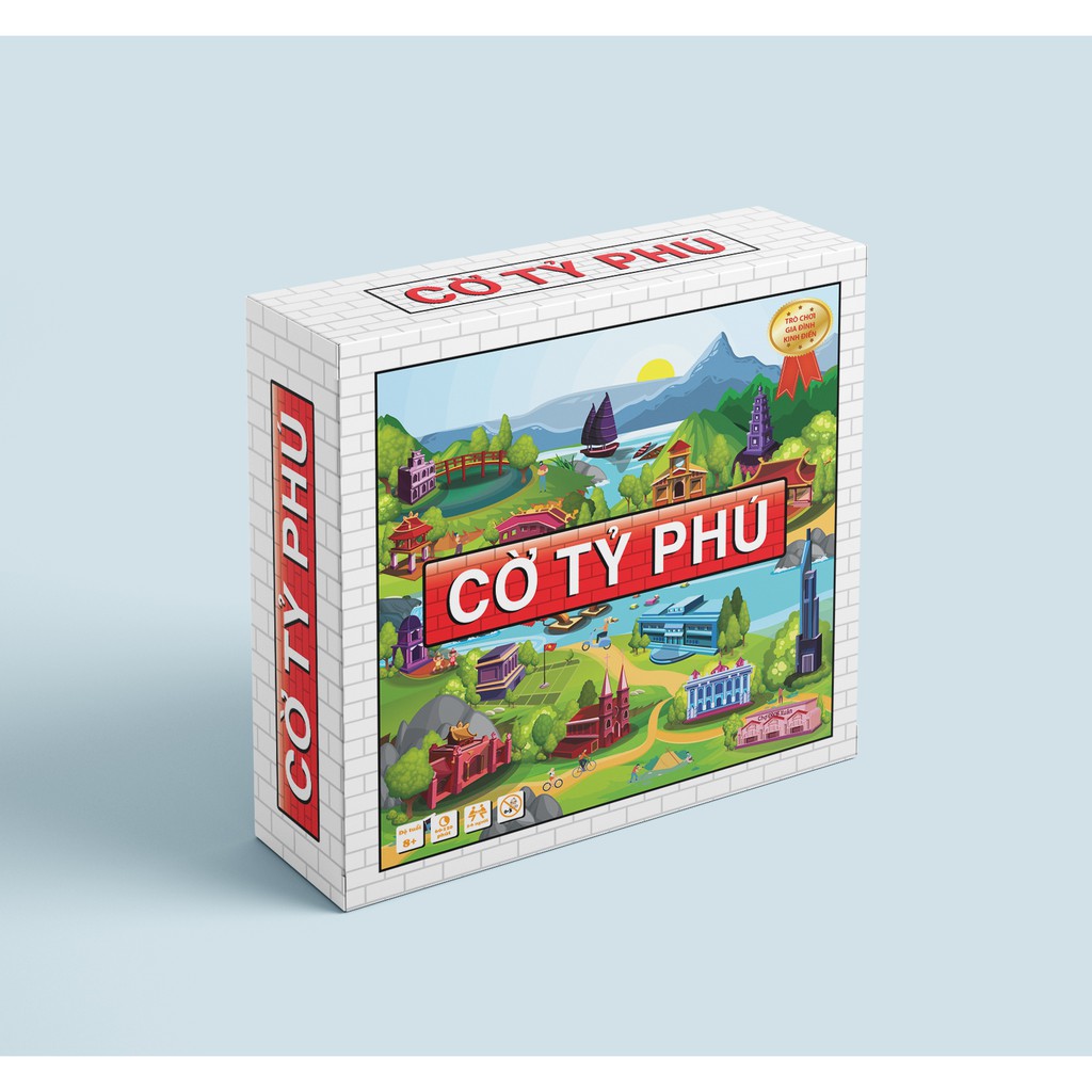 Cờ tỷ phú Monopoly - Việt Nam Phiên Bản cao cấp