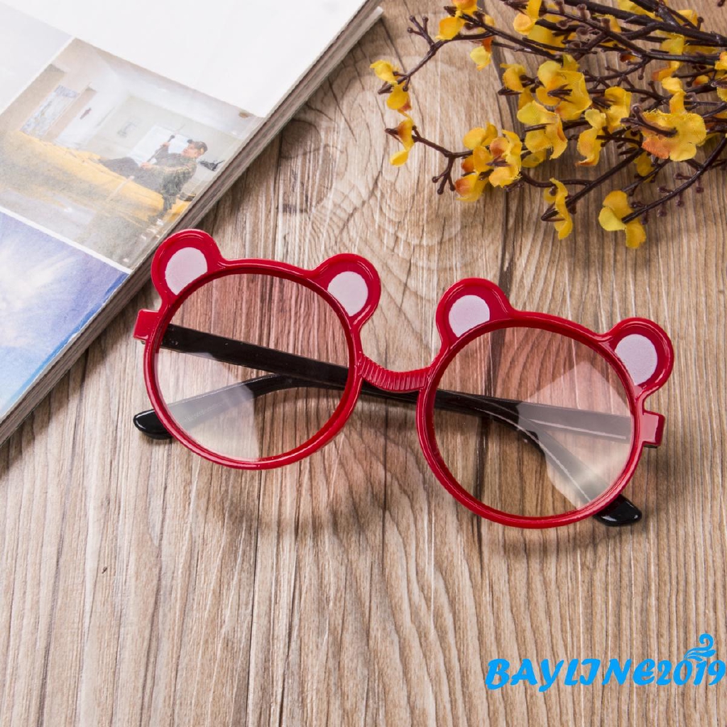 Kính mát hình gấu dễ thương chống UV cho bé