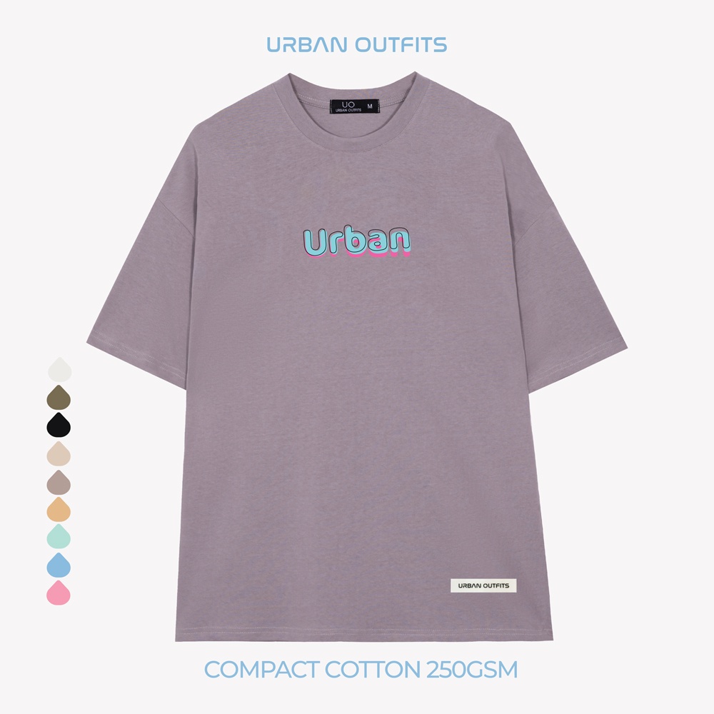 Áo Thun Tay Lỡ Form Rộng URBAN OUTFITS ATO153 Local Brand In Hình ver 2.0 Chất Vải 100% Compact Cotton 250GSM