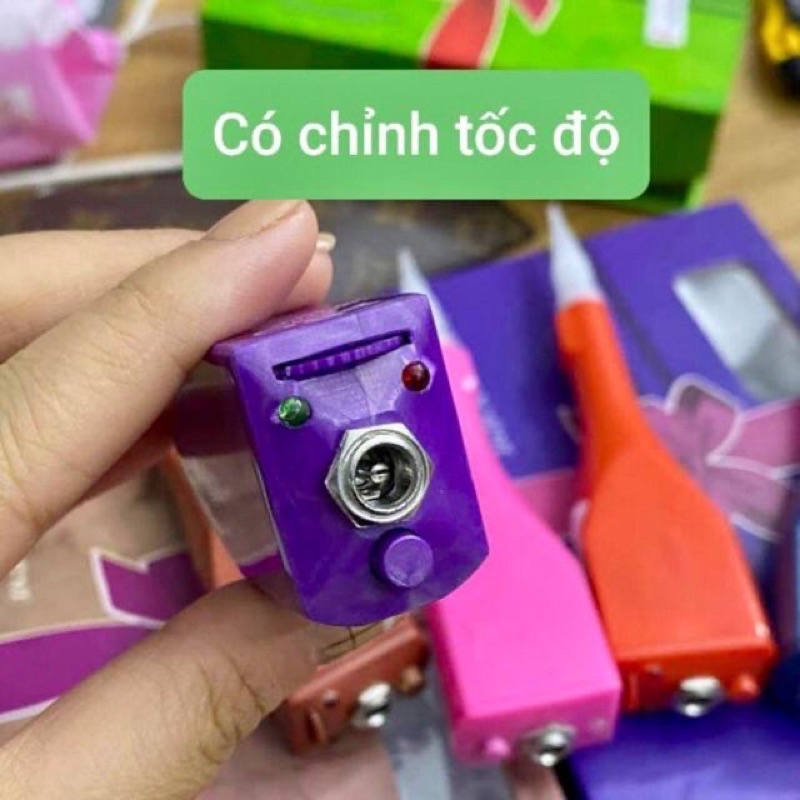 Máy phun xăm PRO Sài Gòn chỉnh tốc độ