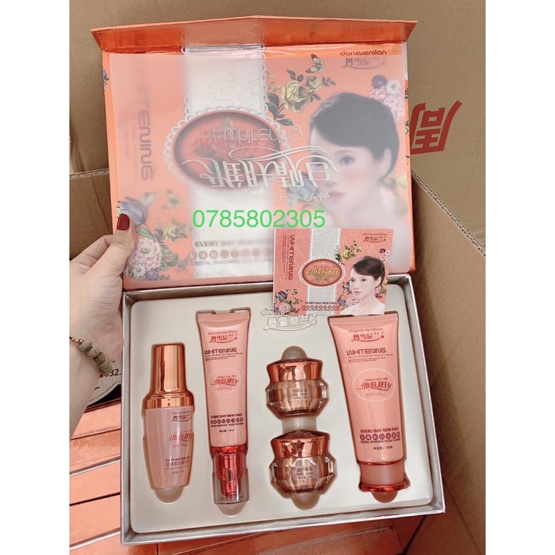 bộ kem hoàng cung cam