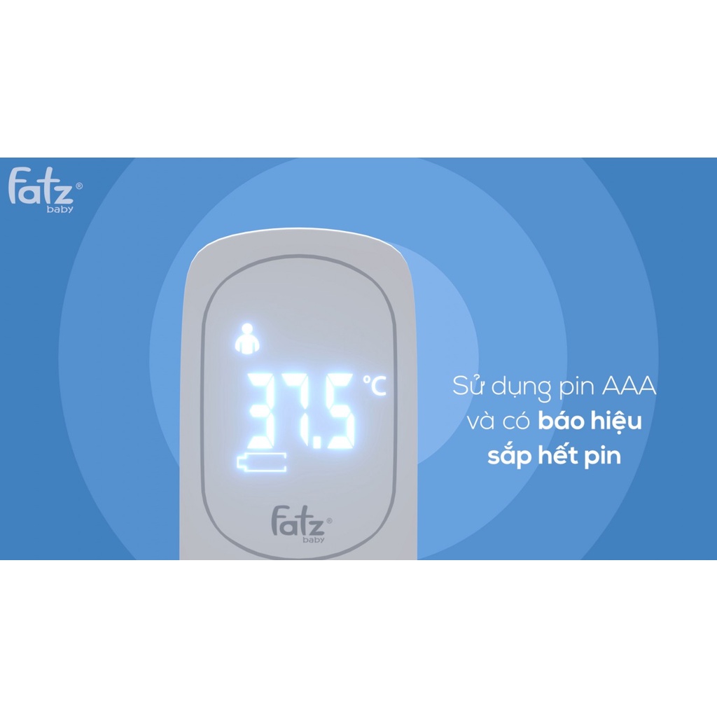 Nhiệt kế hồng ngoại không tiếp xúc Fatzbaby Prompt 1 JXB-311