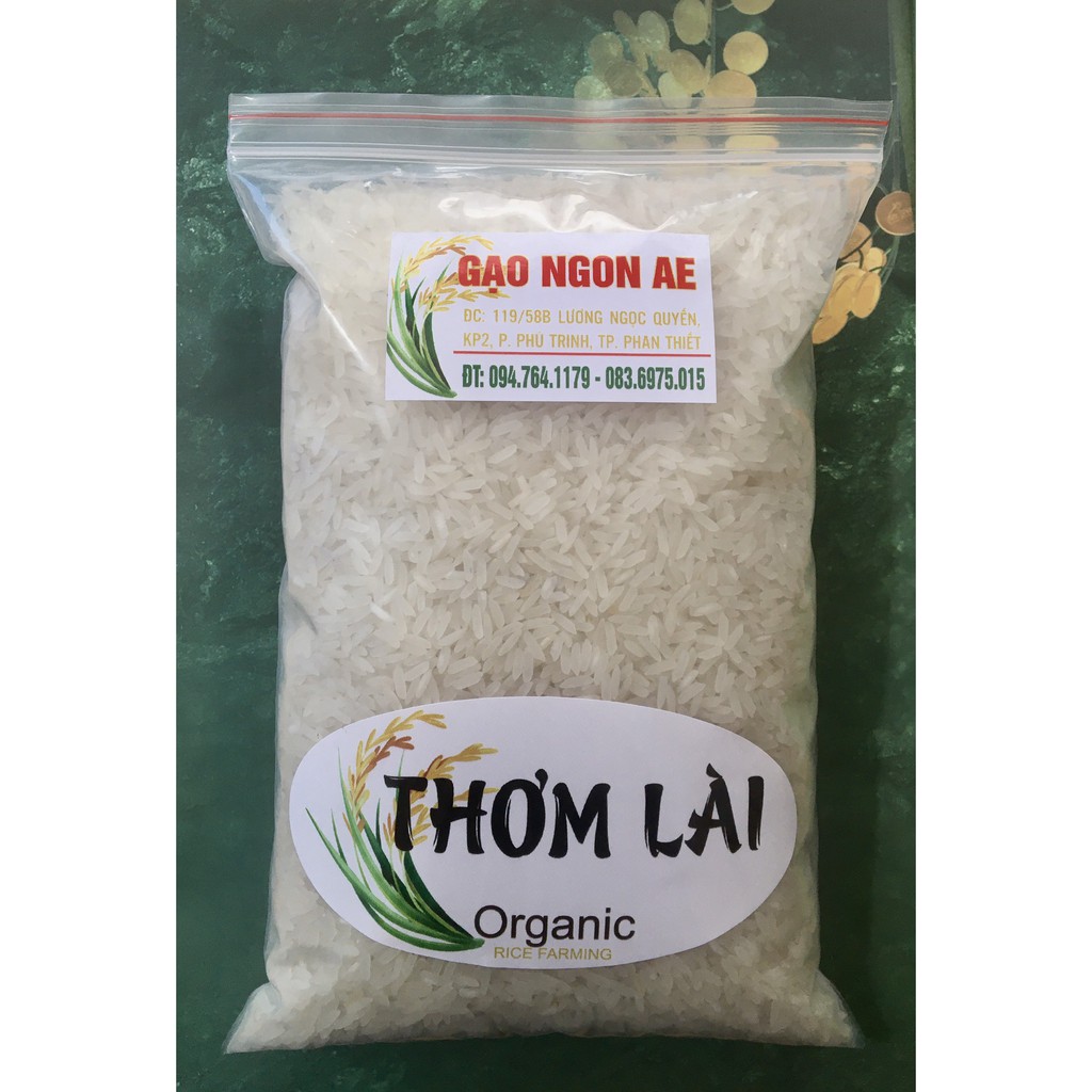 Túi Gạo ngon AE Thơm Lài _ Túi 1kg ăn thử tiện lợi