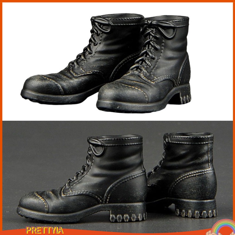 Giày Bốt Quân Đội Cho Mô Hình Người Lính Tỉ Lệ 1 / 6 12 "