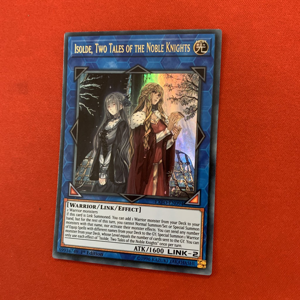 [EN][Thẻ Bài Yugioh Chính Hãng] Isolde, Two Tales of the Noble Knights