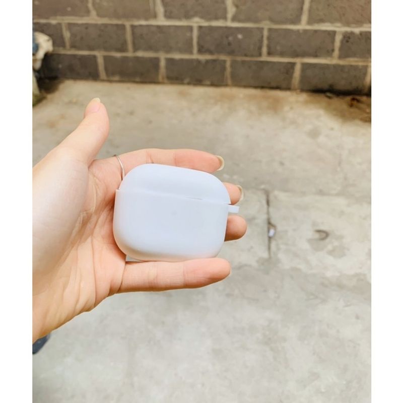 🌟 Airpod 3 2021 🌟 Vỏ Bọc Tai Nghe Case silicon dẻo trơn nhiều màu - Tặng kèm móc