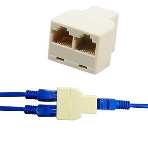 Đầu nối mạng Rj45-chia mạng lan 1 ra 2