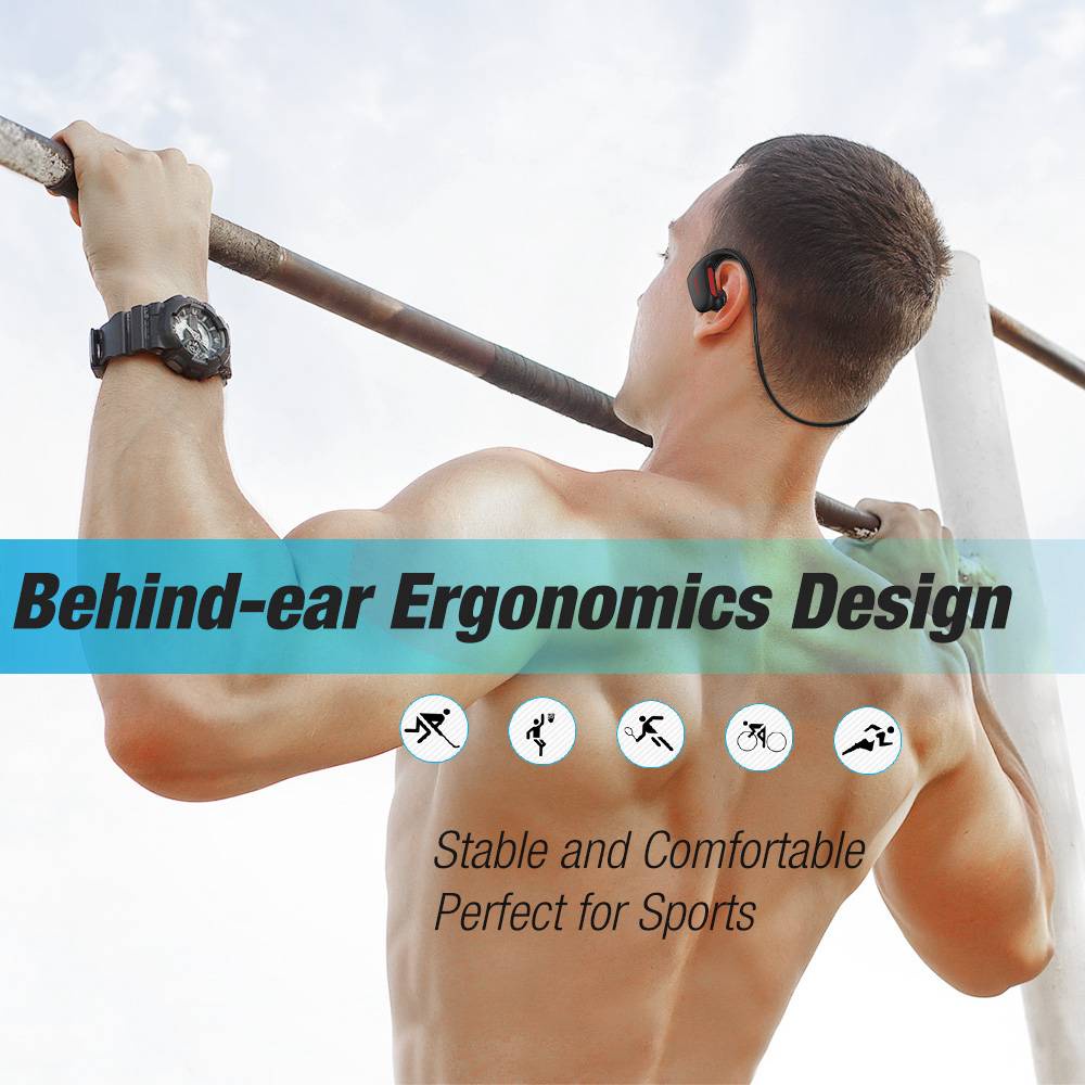 Tai nghe không dây Dacom IPX7 Chống Nước Âm Thanh Siêu Trầm Và Phụ Kiện Tai nghe Bluetooth