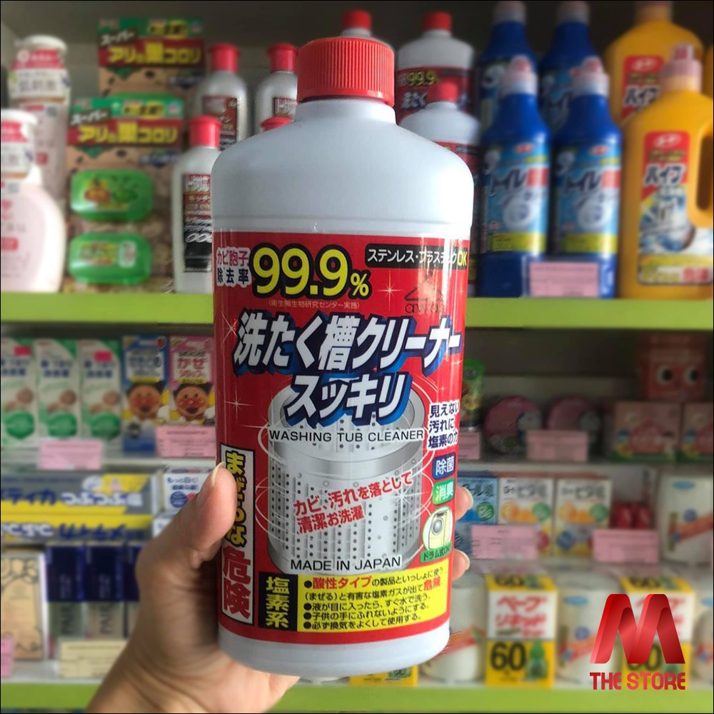 Dung dịch tẩy lồng máy giặt Nhật Bản (chai 550g)