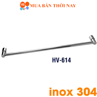 Thanh Treo Khăn Đế Tròn Cao Cấp Inox 304 HV 614