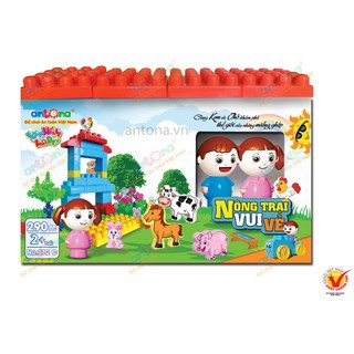 Xếp hình Nông trại vui vẻ 290 chi tiết Antona