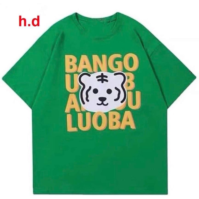 Áo thun nam nữ Hổ Bango áo phông unisex form rộng tay lỡ chất cotton cao cấp cá tính mặc đôi nhóm