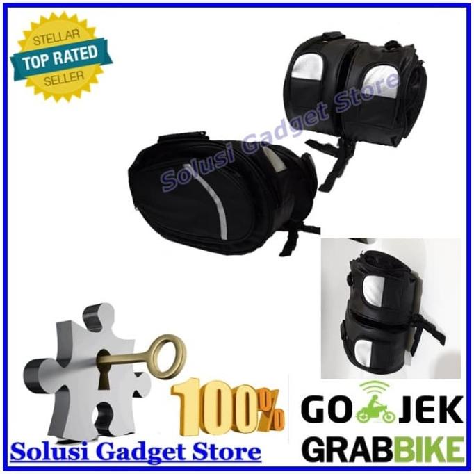 Túi Đựng Đồ Hình Oval Gắn Hông Xe Mô Tô Tiện Dụng