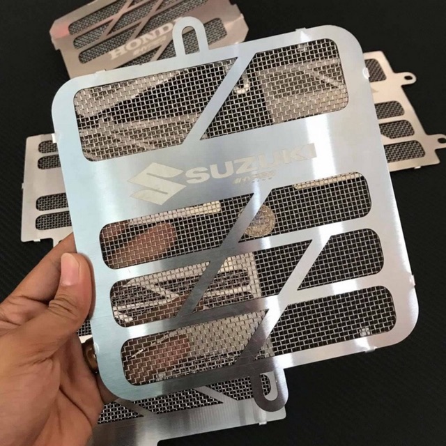 CHE KÉT NƯỚC RAIDER SATRIA (150/fi) lưới inox 304 cao cấp