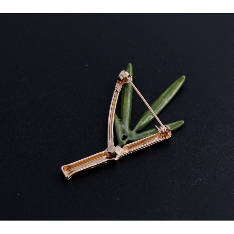 Cài Áo Vest Nam thời trang hình cành trúc GH-199, Lapel Pin cài áo Vest {Phụ kiện Vest Nam – AdamZone}