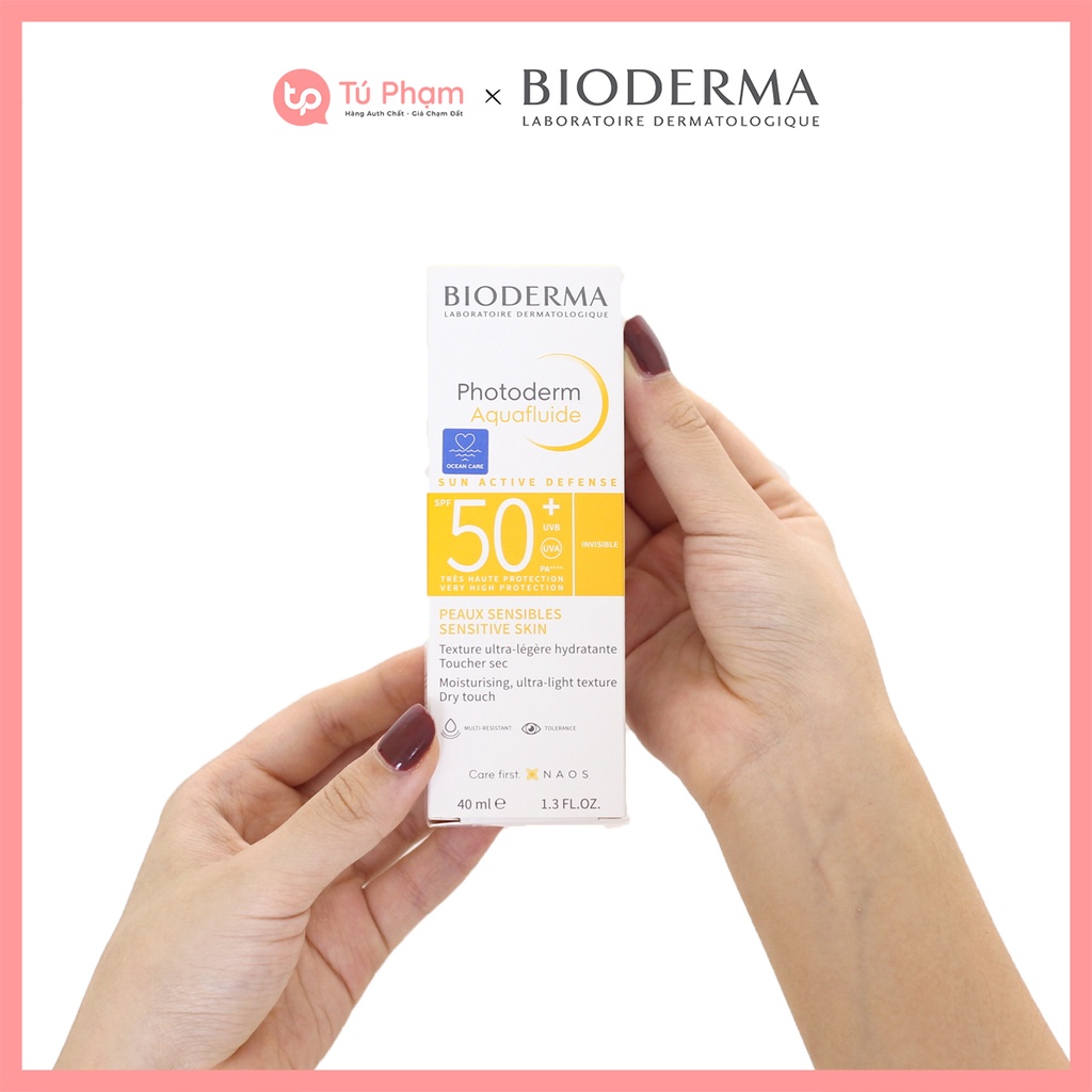 Kem Chống Nắng Bioderma Photoderm Max Aqua Fluide SPF 50+ 40ml