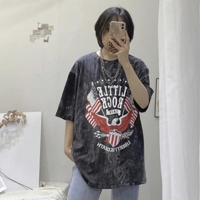 Áo Thun Shark Unisex 🎁 Nana's House 🎁 Áo phông loang Ulzzang form rộng tay lỡ nam nữ SIÊU ĐẸP | BigBuy360 - bigbuy360.vn