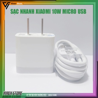 Bộ sạc nhanh Adapter XIAOMI 10W MDY-08-EV, cáp USB Micro bảo hanh 12 tháng
