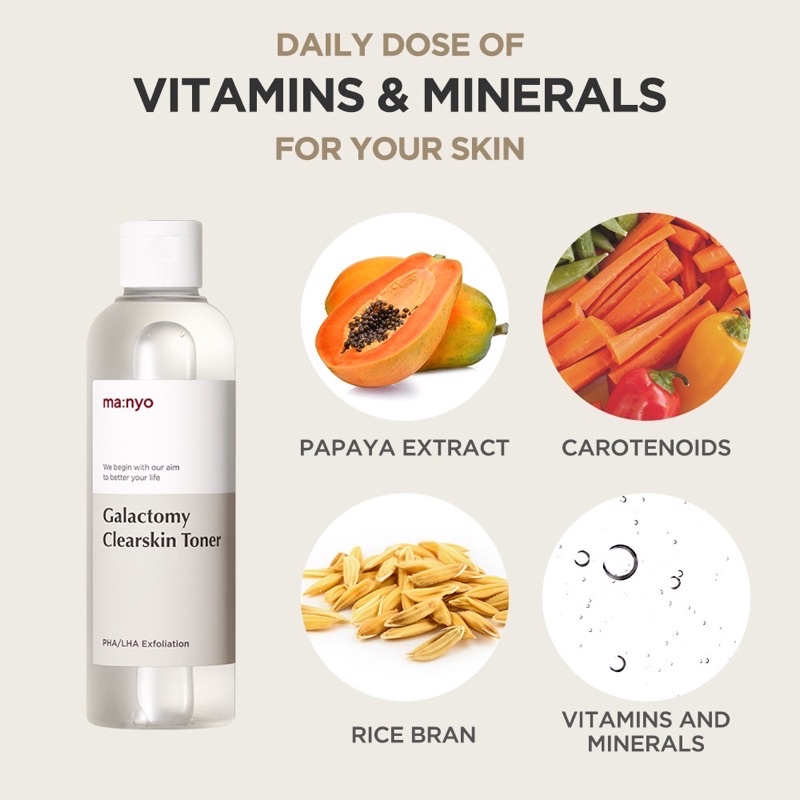 Nước cân bằng da MANYO GALACTOMY CLEARSKIN TONER