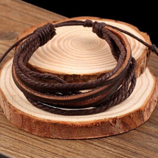 Vòng tay da nhiều lớp