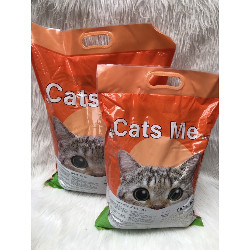 Cát vệ sinh cho mèo than hoạt tính Catsme Luxury 15L