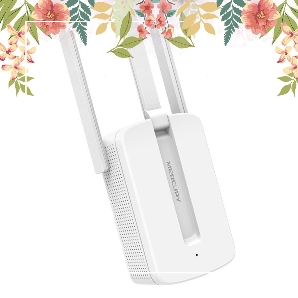 Bộ Kích Sóng Wifi Mercury MW310re 300Mbps 3 Râu Cực Mạnh