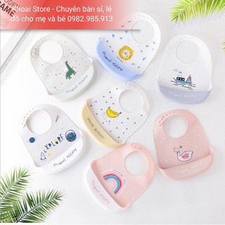 YẾM MÁNG ĂN DẶM SILICON CHO BÉ