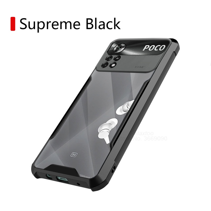 Ốp Điện Thoại TPU Acrylic Chống Sốc Cho Xiaomi Poco X4 M4 Pro NFC M4Pro X4Pro X4NFC M4 4G 5G
