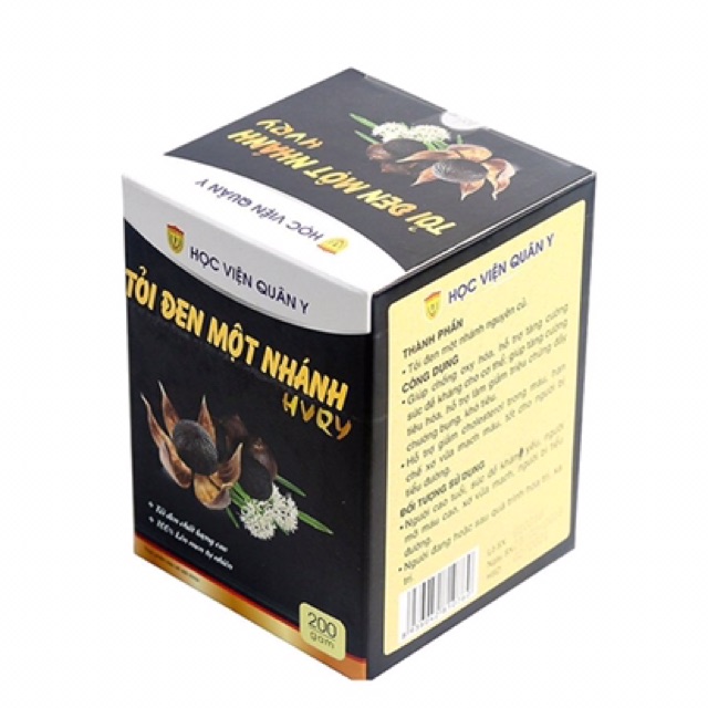Tỏi đen 1 nhánh của Học viện Quân Y hỗ trợ tăng cường hệ miễn dịch