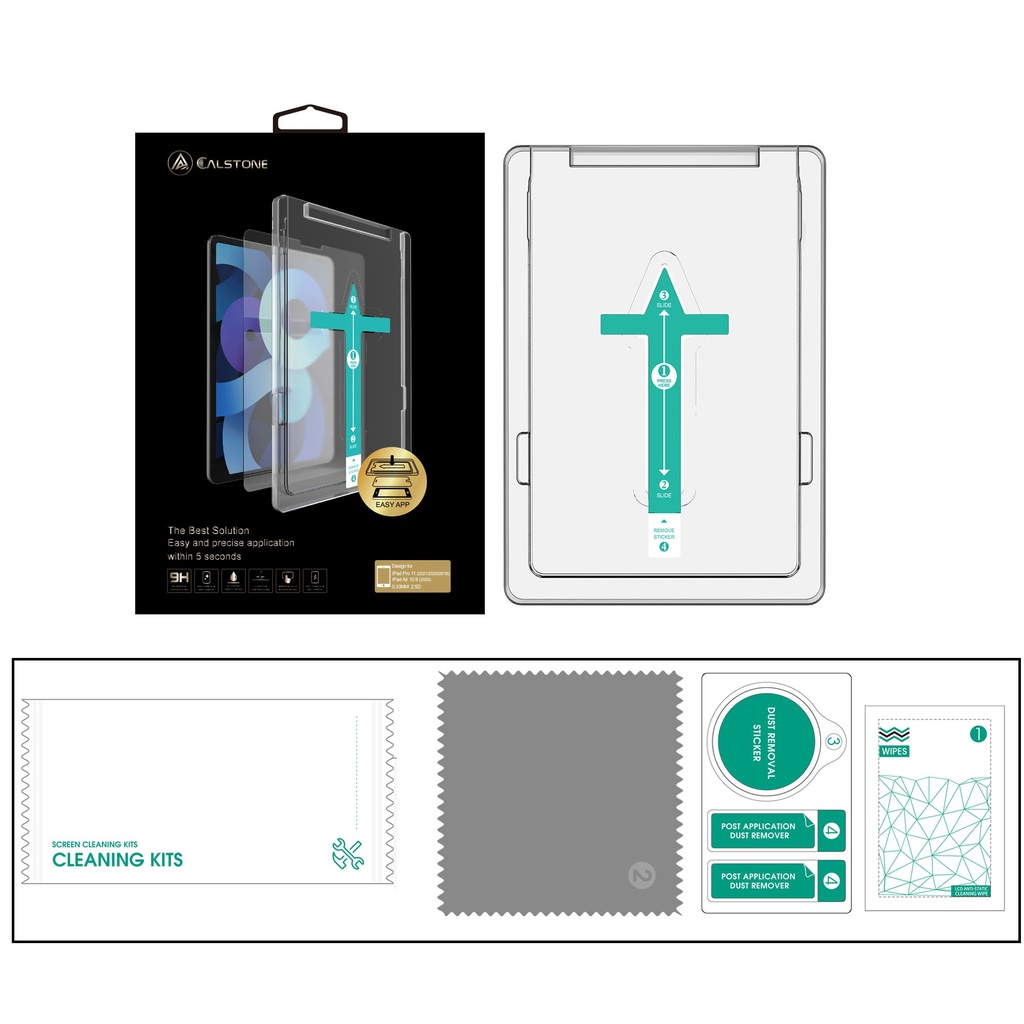 Kính cường lực 9H Calstone cho IPad