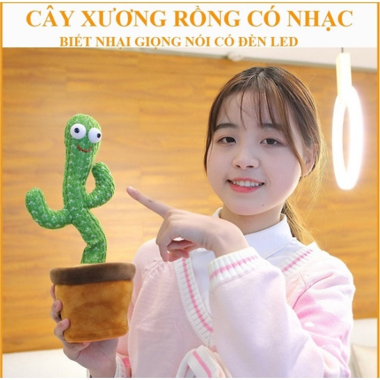 Xương Rồng Nhảy Múa, Cây Xương Rồng Biết Nói Nhại Tiếng Có 120 bài hát Hot Trend Cực Hay