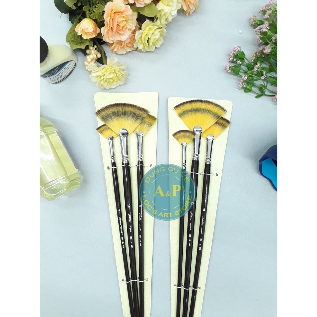 Bộ Cọ Quạt Golden Maple