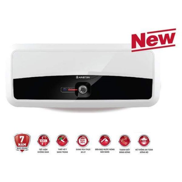 Bình nóng lạnh Ariston 30L SLIM3 30RS