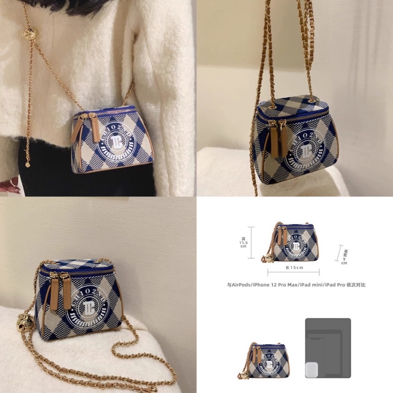 Túi cốp 𝐂𝐡𝐢𝐨’𝟐𝐧𝐝 siêu xinh dây xích vàng